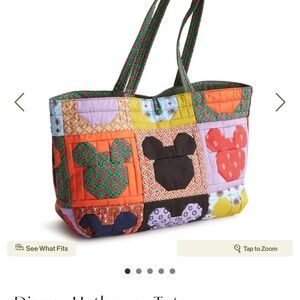 Disney Hathaway Patchwork Tote Bag - Multicolor